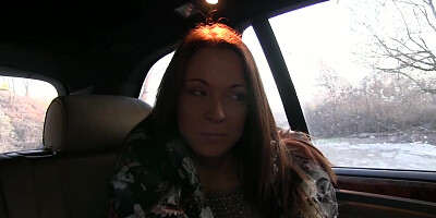 PublicAgent Sexy MILF Fucks a stranger in his car