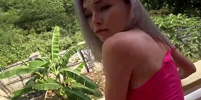 Addison Avery sucks a thick cock and pulls panties aside to be fucked