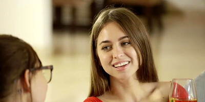 TUSHY Riley Reid first Double Penetration