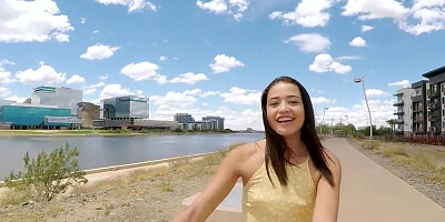 Step Brother comes Home to Horny Sis