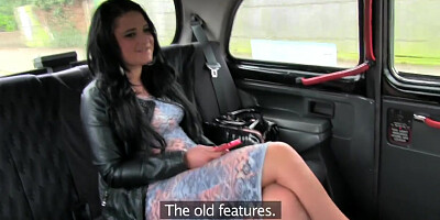 Love Creampie Cheating British Chubby Slut gets a Pussy Full of Cum in Taxi