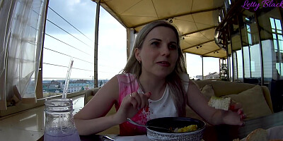 Remote Control Vibrator in Public Place - Softcore by Letty Black