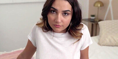 Flirty Floozy Callie Jacobs' Tight Pussy Fingered & Fucked