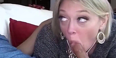 MILF Dee Williams is groped and fucked by her horny stepson
