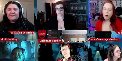 Monsters U 19 - Featuring Girlbot Div, Cassie Cummings, RickyxxxRails, Dominique Delerium, Violet October, and Jane Judge