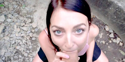 Erik Everhard and Katy Rose are having some fun outdoors