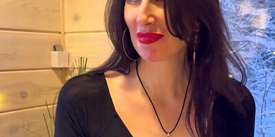 Hot wife on a date in a restaurant cheats on her husband
