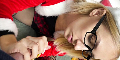 Sexy girlie - blonde action - Ignoring Handjobs