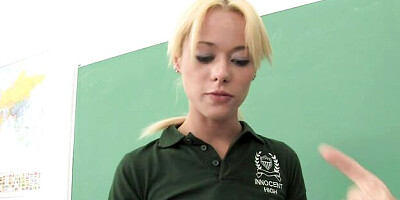 Adorable Rebecca Blue at teacher dirt