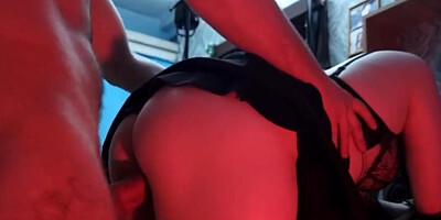 I'm fucking a teen's petite stepsister
