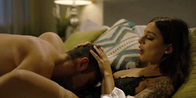 Dazzling Dante and April's side fuck scene