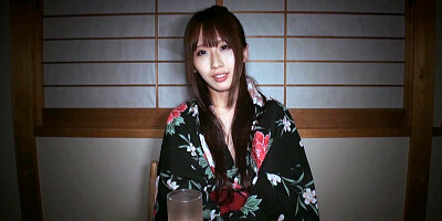 Pretty Japanese gal adores sex till creampie