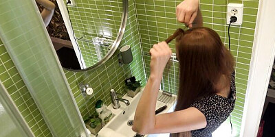 No Panties TV featuring date's red head dirt