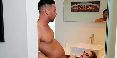 Reality Kings - Small tit Cute nerd Kimmy Granger fucks step bro