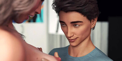 Realistic 3D sex cartoon shows a busty babe getting fucked