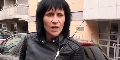 Amateur MILF is getting shagged by a stranger inside the motel