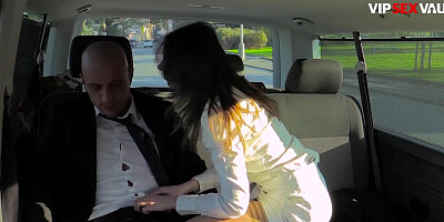Big Ass Brunette Czech Meggie Marika Receives Consoling Fuck From Chauffeur - VIP SEX VAULT