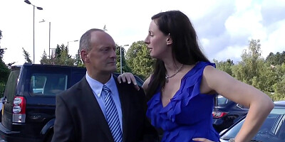 Tall Uniformed MILF Fingerfucked