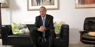 Tall Uniformed MILF Fingerfucked