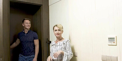 MATURE4K. Man allows buddy's stepmother to tempt him into pussy-drilling