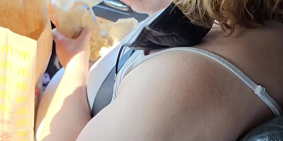 Woman Was Given Food & Lots Of Cum In Her Mouth (Role Playing) husband and wife