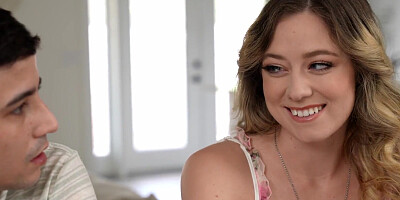 Stepsis River Lynn Asks Stepbro, How FAR Could You Shove That Cock Down My Throat? - S10:E4