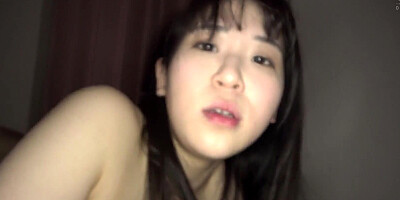 Cute Asian doll gets fucked in a POV by her boyfriend