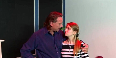 Blonde Cute Daughter Fucked by her Step-father