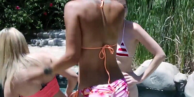 An orgy is just what these naughty teen hookers needed