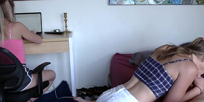 Stepsisters make bad date much better xxx