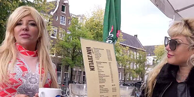 Amateur mature woman Monica Hole fucks a stranger for some money