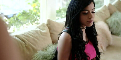 Savannah Sixx fucks Honey Blossom's horny boyfriend while she's sleeping