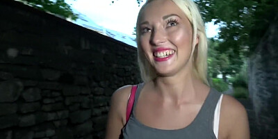 Public Agent Blonde gets Fucked by a Lost Stranger