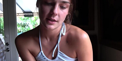 My sister interfered with reading a book and I had to fuck her