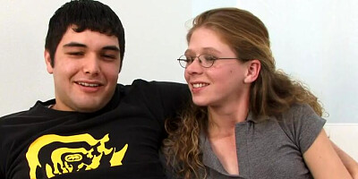 NErdy MILF is spanked while jumping on that big black cock