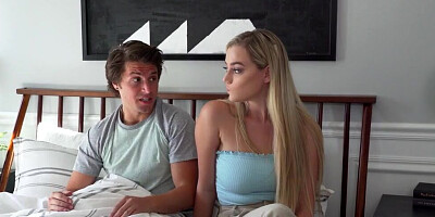 Big ass teen girl was lured into an afternoon banging by her stepbro