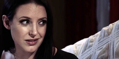 Bombastic brunette with huge tits and ass fucked balls deep