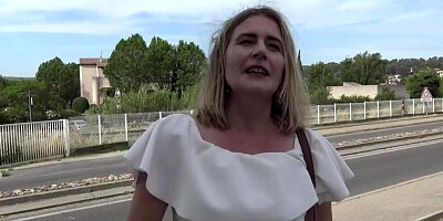 Hot busty milf fucked hard by a French cock