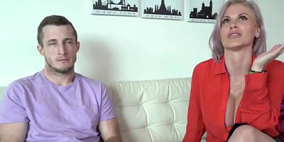Busty MILF uses Step Son for Sexual Release