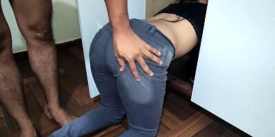 My Perverted Stepfather Takes Advantage of Me While I'm Caught