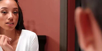 Spanish stallion is having a hot interracial threesome with two cute ebony girls