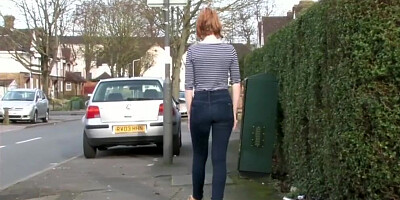 Lovely amateur babe is rubbing her hairy cunt in this solo performance