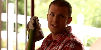 Pretty girl sucks a dick and gets spanked during doggystyle sex