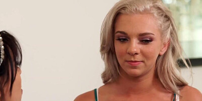 Sexy Nudist Gina Valentina Does Hardcore Fingering And Scissoring On New Roommate Tiffany Watson