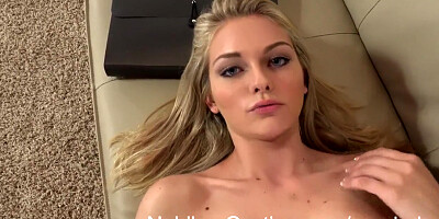 Busty Blonde Teen wants Pornstar Status