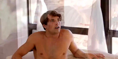 Young hunk has gorgeous blonde and brunette riding his beautiful pecker