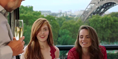 VIXEN Tori Black and her Husband Treat themselves to A Beautiful Teen in Pa