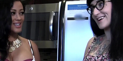 Oriental Maxine X Shows Step Daughter Camille Black Anal!