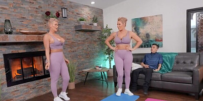 Brazzers: Fucking The MILF And Her Lookalike Trainer on PornHD with Ryan Keely and Kaden Kole