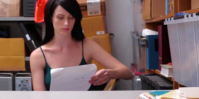 Hairy pussy drilled with fat cock